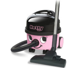 NUMATIC HET.160-11 Cylinder Vacuum Cleaner - Pink